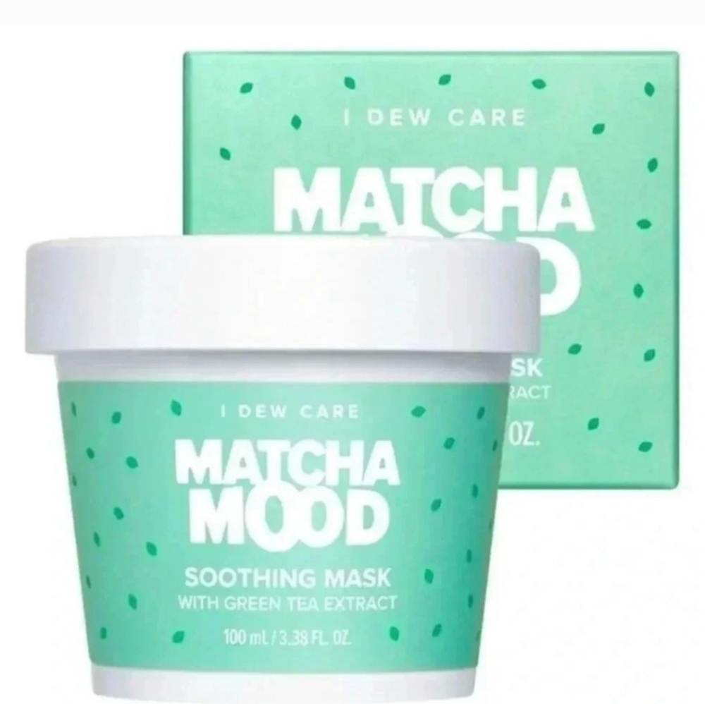 Matcha Mood Soothing Mask - Green NIB